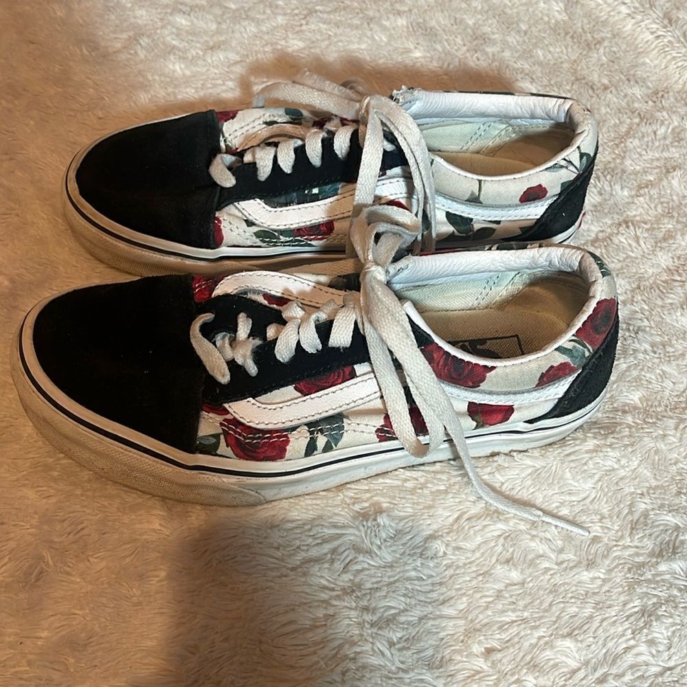 Rose vans size 5.5